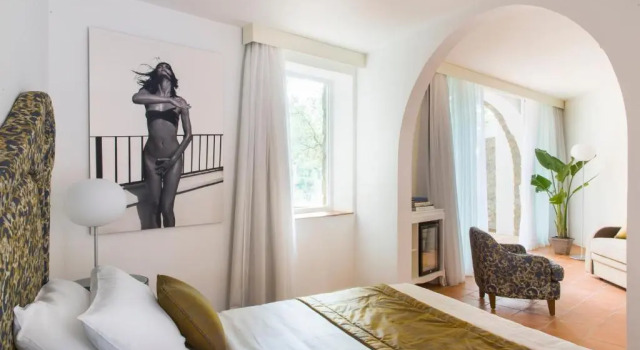 Полулюкс с балконом и с видом на море Hotel Piccolo SantAndrea
