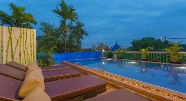 Кровать в общем номере HI Siem Reap Boutique Hostel