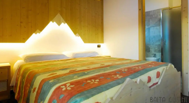 Deluxe Apartment 1 Schlafzimmer mit Bergblick Residence Baita Cusini