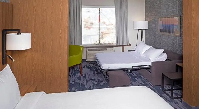 Люкс с видом на город Fairfield Inn & Suites by Marriott Oklahoma City Downtown