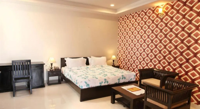 Двухместный номер Deluxe Om Heritage Haveli