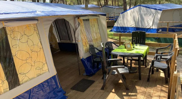 Тент Easyatent Bungalow Tent Bijela Uvala