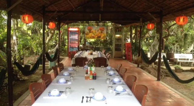Кровать в общем номере Nam Thanh Homestay - Hostel