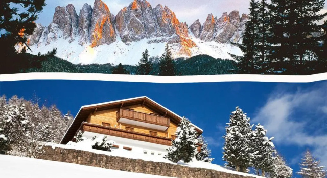 Апартаменты с видом на горы Schopplhof - panoramic apartments dolomites