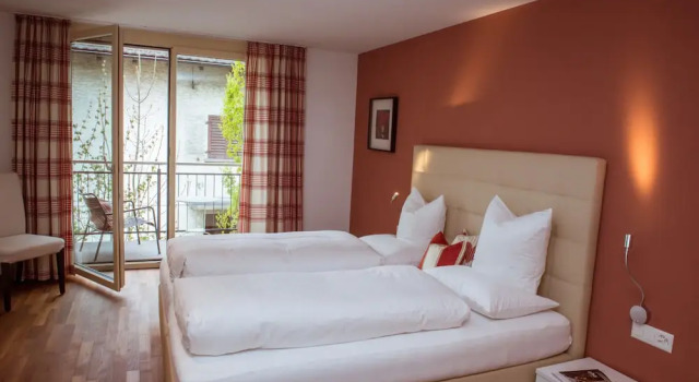 Superior Dreier Zimmer mit Balkon Hotel Weinstube
