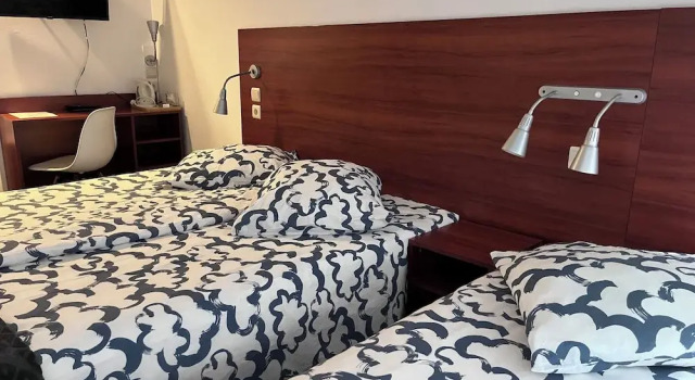 Трёхместный номер Standard с красивым видом из окна Chalet Du Crey