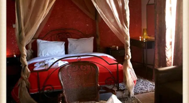 Люкс Deluxe с красивым видом из окна Voreas Hotel