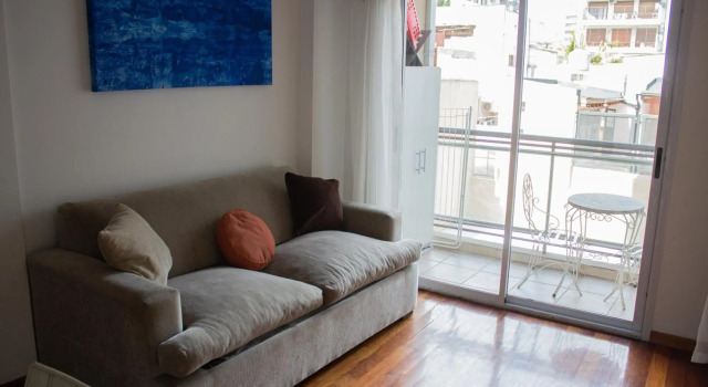 Departamento 3 ambientes con balcón y 2 baños