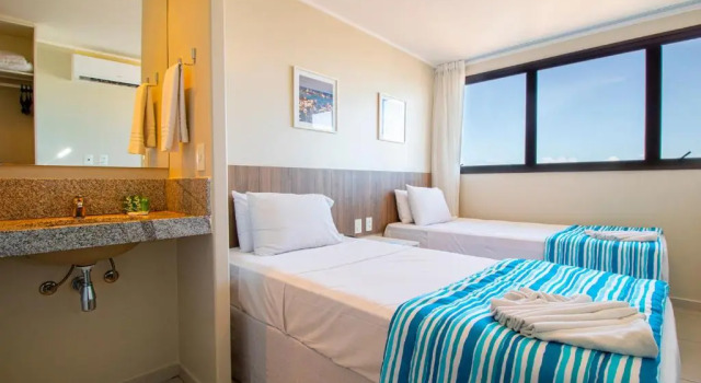 Двухместный номер Standard с видом на море Acqua Inn Maceió Ponta Verde