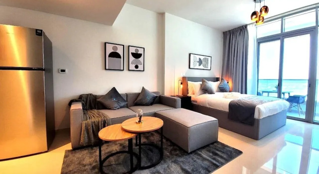 Pristine Studio with Canal View - 703, Забронировать Апартаменты/квартира Абу-Даби Эмират Абу-Даби, рядом с Boutik Mall