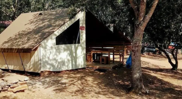 Тент с 2 комнатами Camping Campo Di Liccia