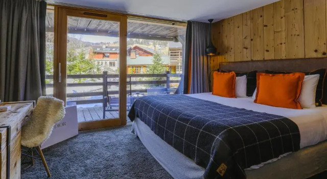 Двухместный номер Deluxe M de Megève