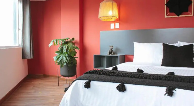 Четырёхместный номер Superior с балконом Hotel Fontan Reforma Centro Historico