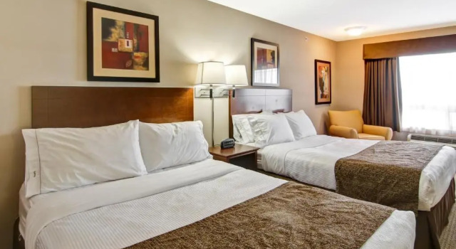 Четырёхместный номер Standard Canalta Hotel Oyen