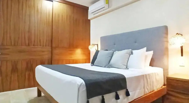 106 Amena Cute&Cozy 1 Bdr APT 4.2 km from the beach, Rezervasyon Otel Tulum havuzlu oteller, Yüzme Havuzu