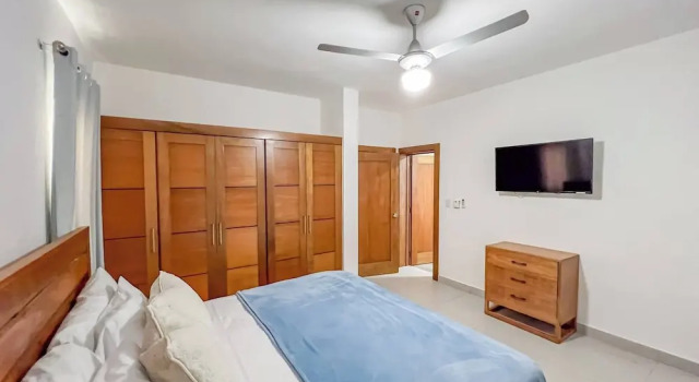 New 2BR APT in Sosua Town, Close to Strip and Next to Supermarket