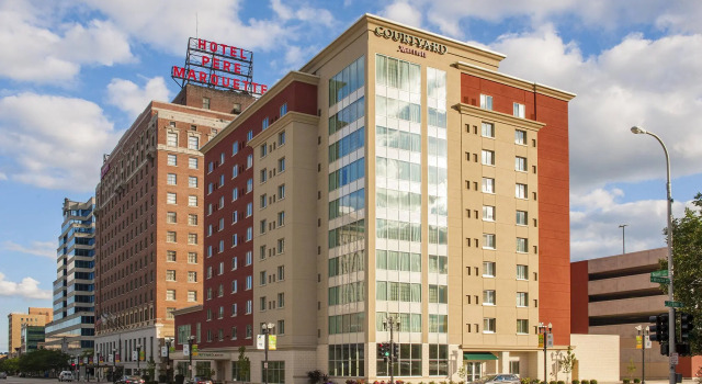 Номер Standard с видом на город Courtyard Peoria Downtown