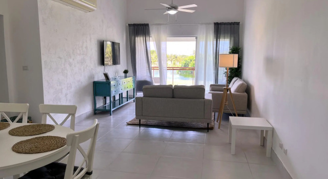 Amazing Golf views 3 bedrooms apartment in Cocotal, Prenota Appartamento Bávaro Punta Cana