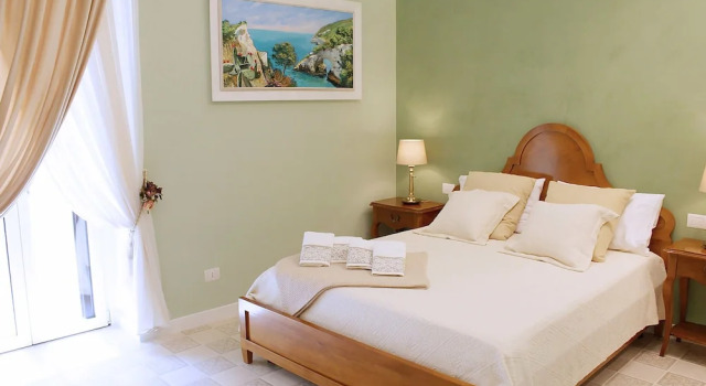 Deluxe dobbelt værelse med havudsigt Estlevante B&B