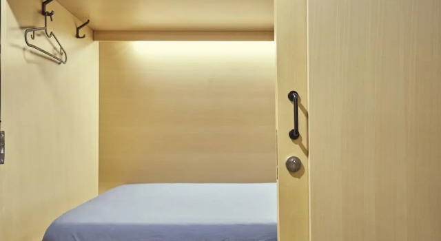 Кровать в общем номере (женский номер) OYO Hostel Myeongdong 5