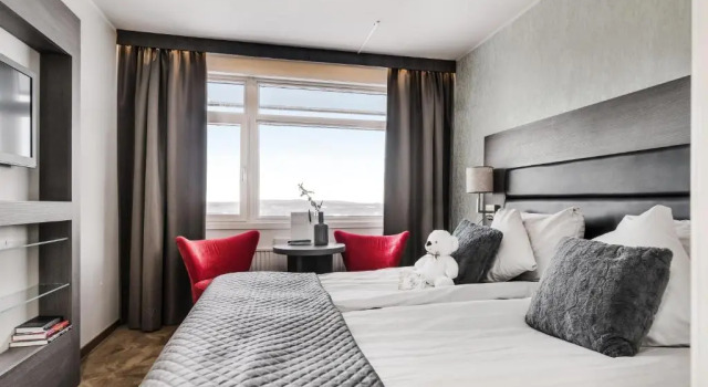 Двухместный номер Standard с видом на горы Hotell Hallstaberget