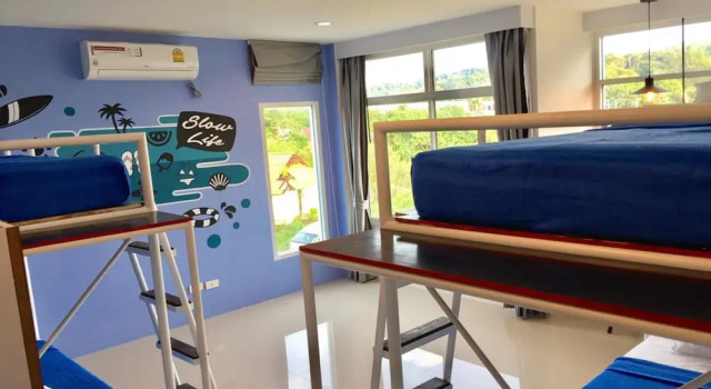 Кровать в общем номере Slowlife Beach - Hostel