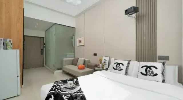 Номер Standard Shiyatu Vista·Skyline Audio-Video Residences (Shuibei Jewellery City, Honghu Metro)
