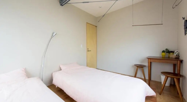 Кровать в общем номере (женский номер) Grape house Koenji