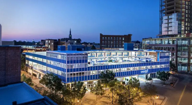 Кровать в общем номере Unscripted Durham, Part of JDV by Hyatt