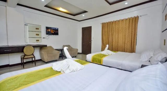 Четырёхместный номер Deluxe Bamboo Beach Resort