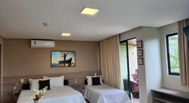 Семейная студия с частичным видом на море Marulhos Resort Muro Alto Studio
