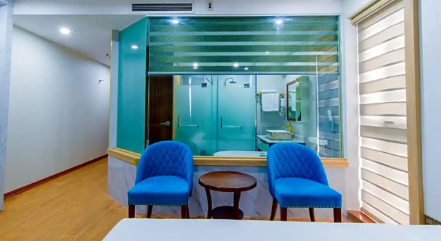 Трёхместный номер Standard с балконом Sakura Hotel
