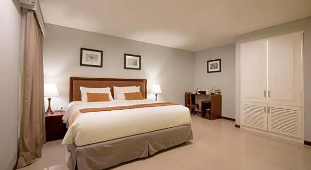Двухместный номер Deluxe Kutabex Beachfront Hotel