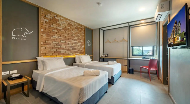 Двухместный номер Superior PLAAI Plus Hotel Rayong โรงแรมพลาย พลัส ระยอง