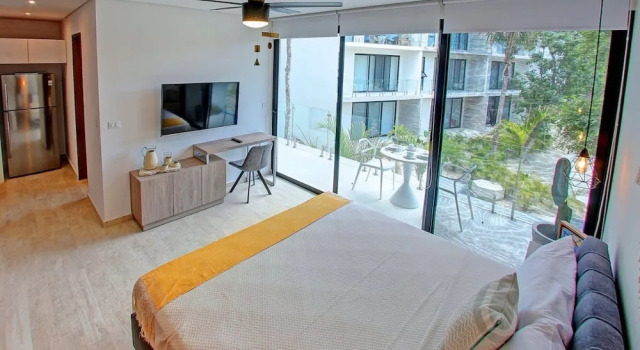 Trendy Studio, PANORAMIC D 202 – By Salt-Kisses, Prenota Appartamento Hotel a Tulum con parcheggio, Parcheggio