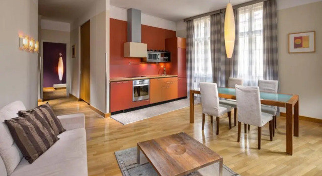 Апартаменты Executive c 1 комнатой Mamaison Residence Belgická Prague