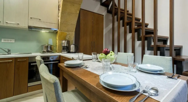 Номер Standard с 2 комнатами Agarathos Deluxe Homes In the Heart of Kaliviani Near Balos