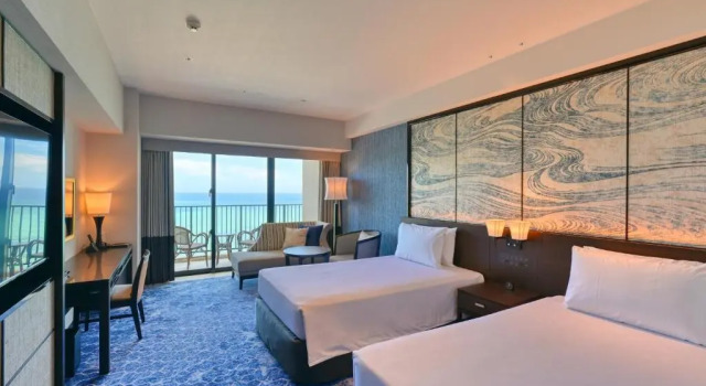 Двухместный номер Deluxe Ryukyu Hotel & Resort Nashiro Beach