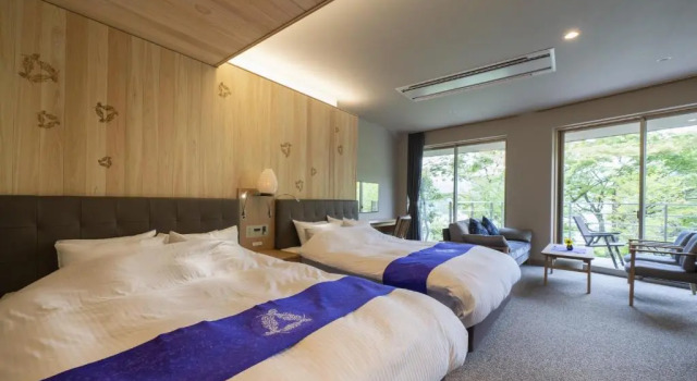 Четырёхместный номер Standard Hotel Sekisuien