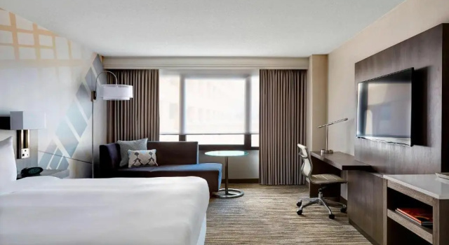 Двухместный номер Standard San Francisco Airport Marriott Waterfront