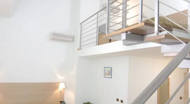 Двухместный номер Deluxe с видом на море Hotel Villa Carolina