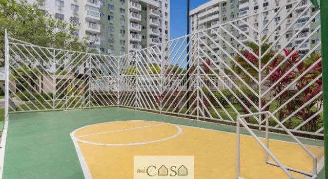 Апартаменты 3 QUARTOS em Condominio com PISCINA, ESTACIONAMENTO e Portaria 24h a 300m do Centro de Convenções RIOCENTRO