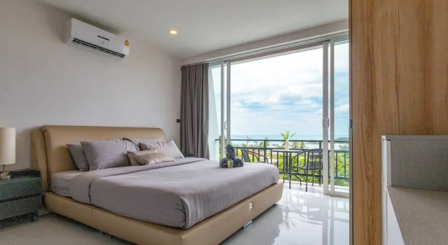 Вилла Sea View Front&Back Pool Near Beach V240