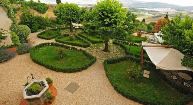 Номер Deluxe с видом на окрестности Relais Il Chiostro Di Pienza
