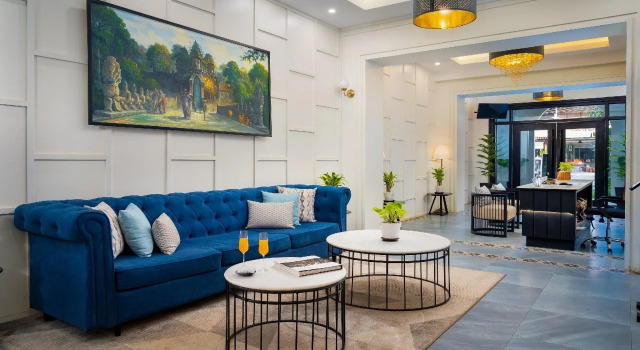 Blanc Smith Residence, Забронировать Отель Отели Сиемреап 4 звезды, рядом с Psa Krom Market, 4*