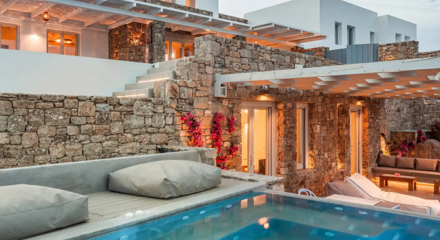 Люкс Executive Anarina Villas Mykonos Elia Beach