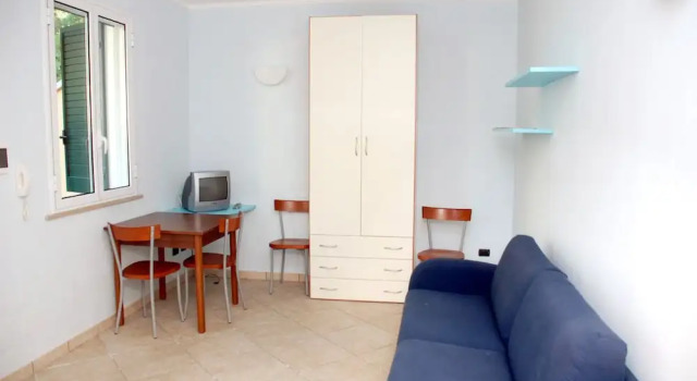 Студия с красивым видом из окна Residence Le Conchiglie