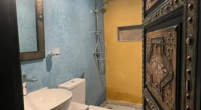 Люкс с видом на бассейн Riad Deluxe