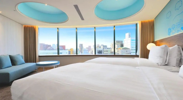 Двухместный номер Deluxe с видом на город Green World Hotel - Zhonghua