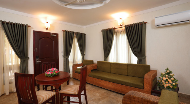 Люкс Presidential с 2 комнатами The World Backwaters, Alleppey
